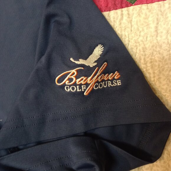 Balfour golf course active wear polo shirt XXL - Picture 2 of 3